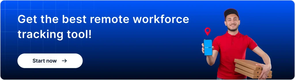 Remote workforce tracking tool for field employee tracking with real-time mobile app monitoring.