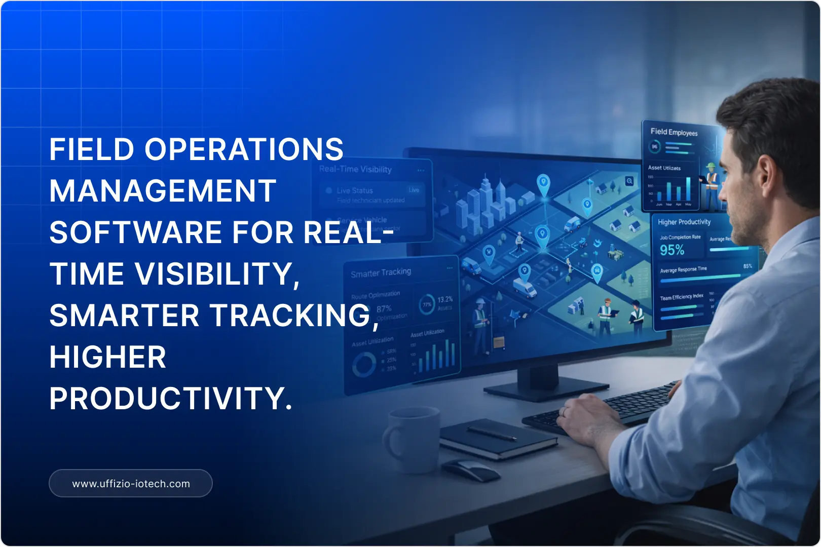 How field operations management software improves visibility, tracking, and productivity