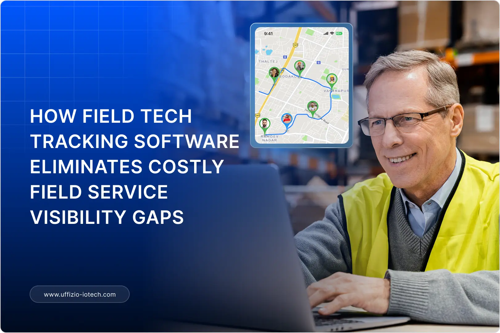 Field tech tracking software: The key to eliminating the high cost of invisible service technicians