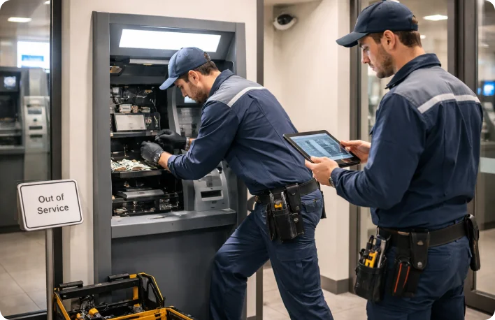 Banking ATM Maintenance Services