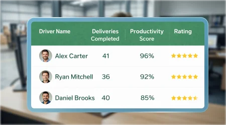 Driver Performance Analytics & Delivery KPI Reports