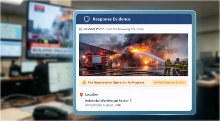 GPS-Verified On-Site Arrival and Response Logging