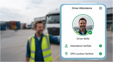 Geofenced Driver Attendance & Depot Check-In