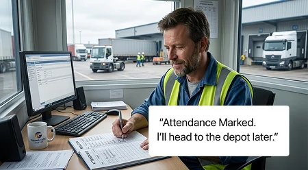 Unverified Driver Attendance and Shift Adherence