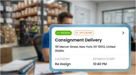 Live Dispatch Communication & Delivery Reassignment
