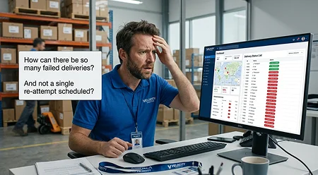 Failed Deliveries with No Structured Re-Attempt Process