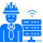 Fibre network maintenance crews