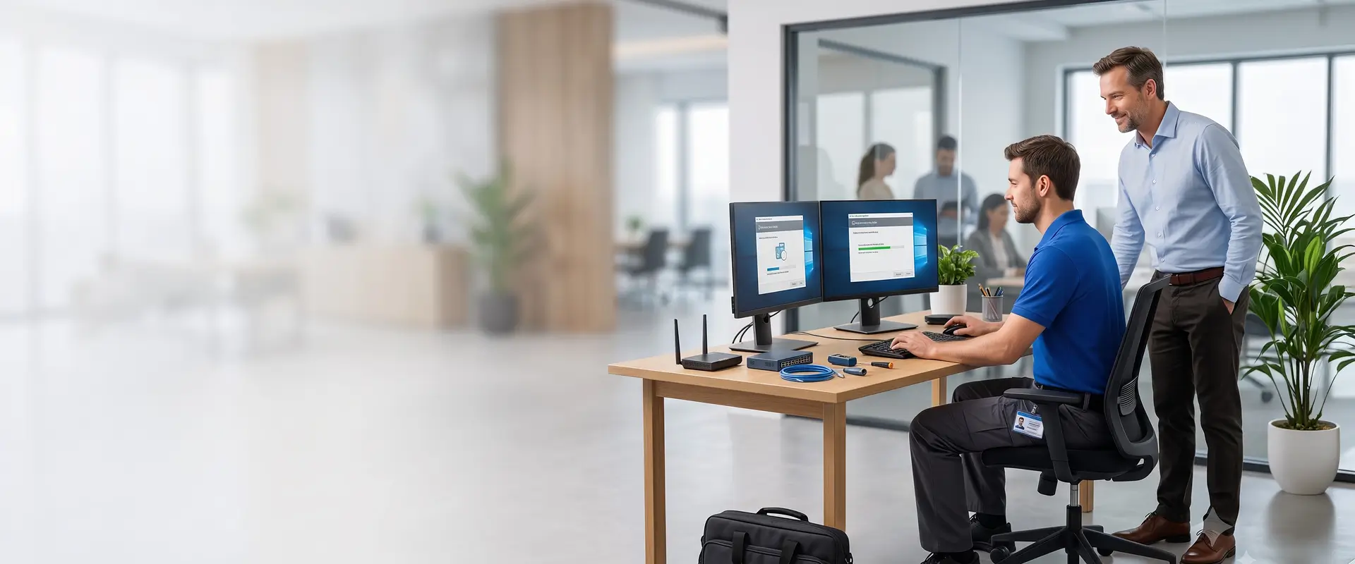 IT Field Support, Setup, and Networking Service Workforce Management Software