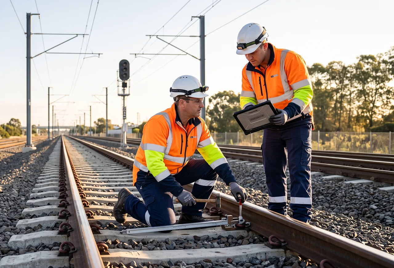 Railway Track Inspection & Maintenance Field Service Workforce Management Software